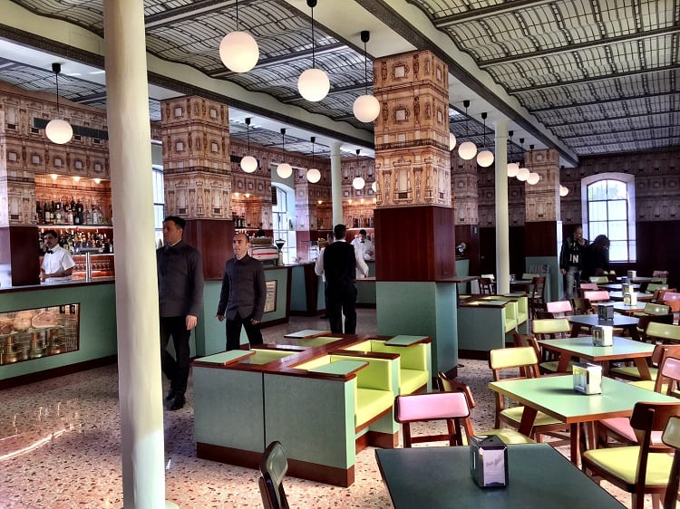wes anderson bar luce milano